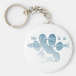 Miniature Pinscher Granddog Keychain