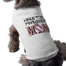 Miniature Pinscher MOM Dog T-shirt