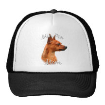 Miniature Pinscher (rust) Mom 2 Hat