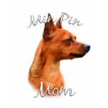 Miniature Pinscher (rust) Mom 2 t-shirts