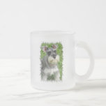 Miniature Schnauzer Frosted Coffee Mug