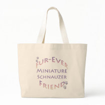 Miniature Schnauzer  Furever Tote Bag