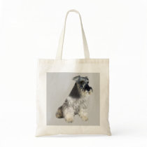 Miniature Schnauzer Tote Bag