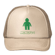 Minifig [Green] by Customize My Minifig Mesh Hat