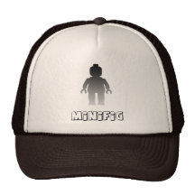 Minifig [Silver] by Customize My Minifig Trucker Hat