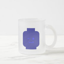 Minifig Winking Head by Customize My Minifig Mug