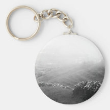 Minimalist landscape key chain
