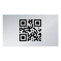 Minimalistic business card, platinum visitenkarten
