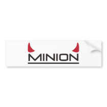 Minion Bumper Sticker