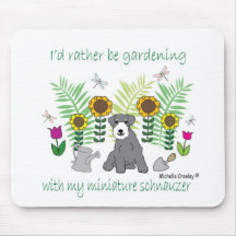 MiniSchnauzer Mouse Pads