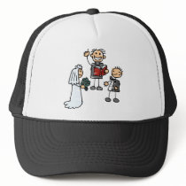 Minister Priest Reverend Performs Wedding Ceremony Hats