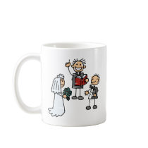 Minister Priest Reverend Performs Wedding Ceremony Coffee Mugs