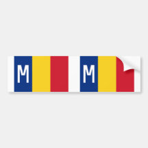 Ministre roumain de la défense nationale, Roumanie Autocollant Pour Voiture