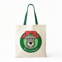 Miniture Schnauzer Christmas Bags