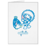 Minky and Rocky Greeting Card