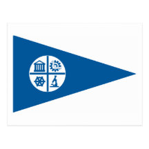 Minneapolis Flag Postcard