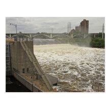 Minneapolis Lock and Dam Post Cards