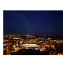 Minneapolis Minnesota HHH Metrodome Night Skyline Post Cards