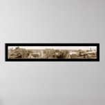 Minneapolis MN Skyline Photo 1911 posters