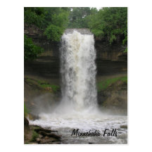 Minnehaha Falls Post Card