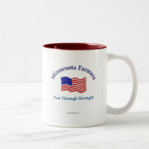 Minnesota Farmers: Peas Through Strength mugs