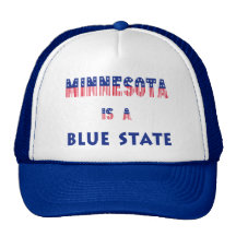 Minnesota is a Blue State Mesh Hats