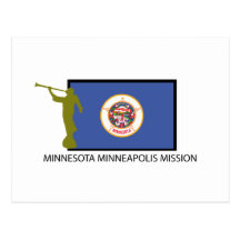 MINNESOTA MINNEAPOLIS MISSION LDS CTR POSTCARD