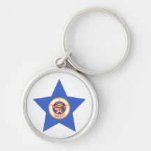 Minnesota Star Key Chain