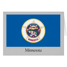 Minnesota State Flag Cards
