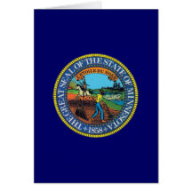 Minnesota State Seal Greeting Cards