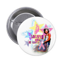 Minnie Pink Ribbon buttons