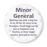 Minor General Refrigerator Magnets