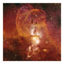 Minor Nebula NGC 3582 in Sagittarius RCW 57 Photographic Print