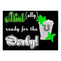 Mint (ally) ready for the Derby! Cards