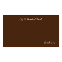 Mint Blossom Thank You Card