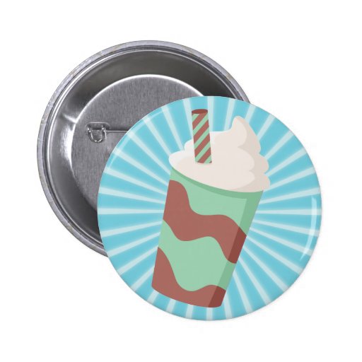 Mint Choc Milkshake Pins