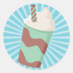 Mint Choc Milkshake Sticker