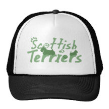 Mint Green Scottish Terrier Hat