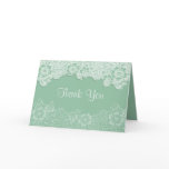 Mint Lace - RSVP cards