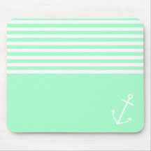 Mint Nautical Mousepad
