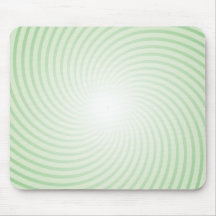 Mint Spiral Mouse Pad