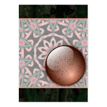 Minty Abstract Artist Trading Card - ACEO Business Card Templates