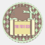 Minty Chocolate Sticker