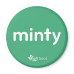 minty refrigerator magnets