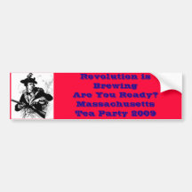 minuteman_1, Revolution is Brewing Are You Read... Bumper Stickers