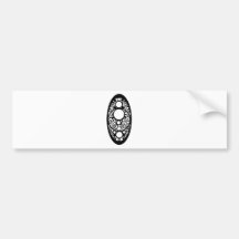 Minutes Circle Bumper Sticker
