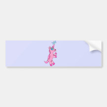 Minxi the Unicorn Bumper Sticker