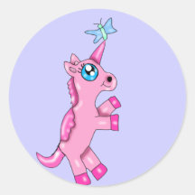 Minxi the Unicorn Sticker