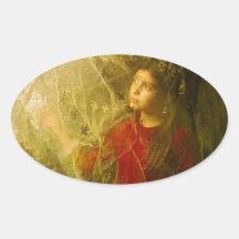 MIRACLE OVAL STICKER