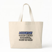 Miracles and Accountants Canvas Bag